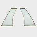 Crownline Boat Trim Tab Panel 37553 Black Aluminum by Crownline