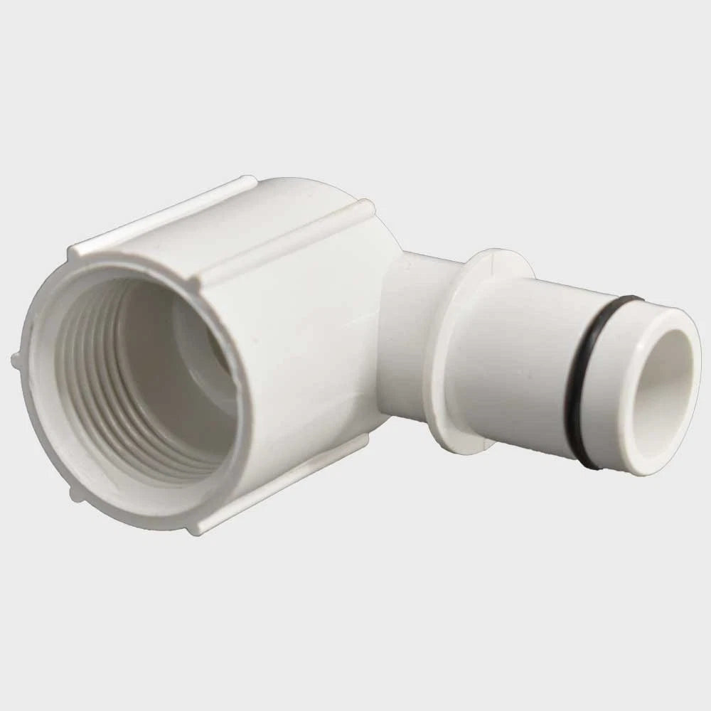 Larson Boat 90 Degree Bilge Fitting 6134-9176 | 1 X 3/4 Inch Plastic