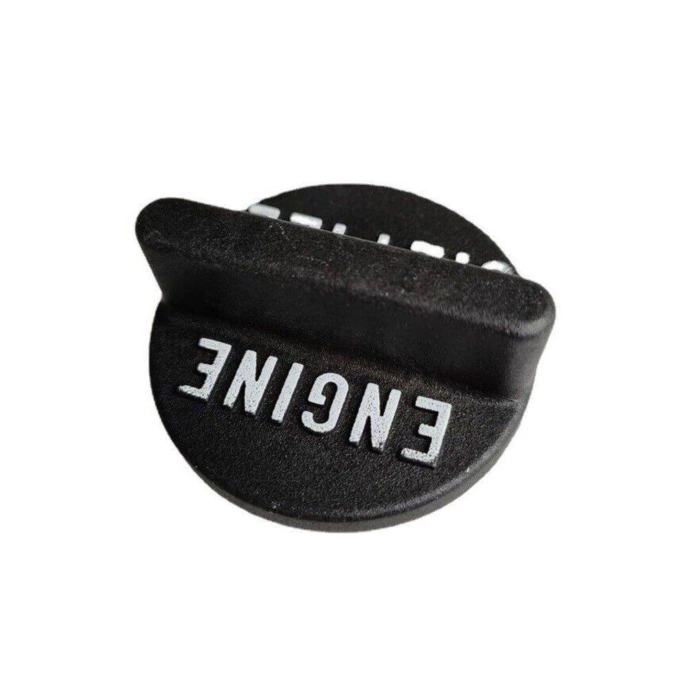 Cover Engine Oil Fill Cap 1pc Black Car Accessories Replacement With