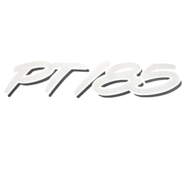 Tracker Boat Decal PT185 Black Gray White 9 3/4 Inch by Tracker