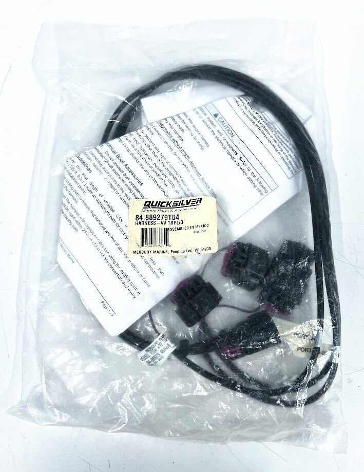 Quicksilver 84-889279t04, Harness Vessel View Triple / Quad, Oem