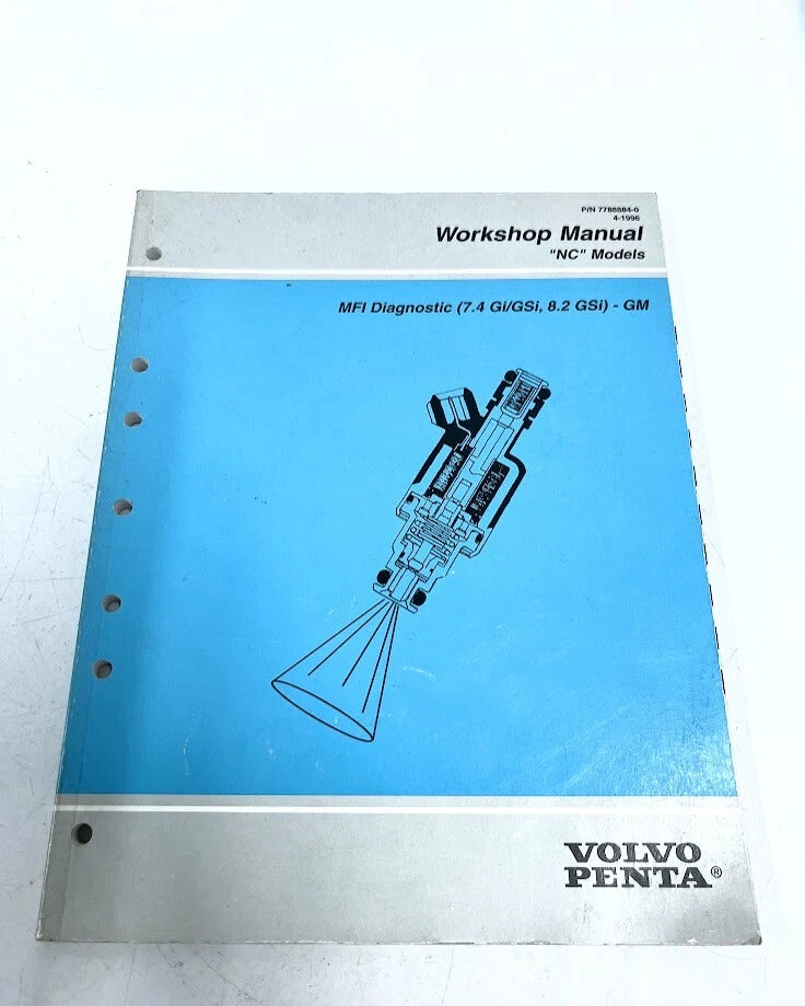 Volvo Penta 7788884-0, Workshop Manual, Mfi Diagnostic Gm
