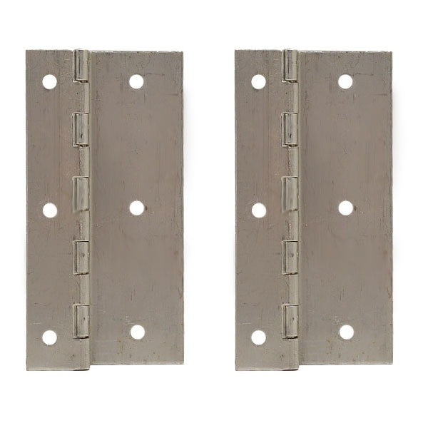 Boat Offset Hinges Aluminum 2 1/2 x 5 Inch Pair