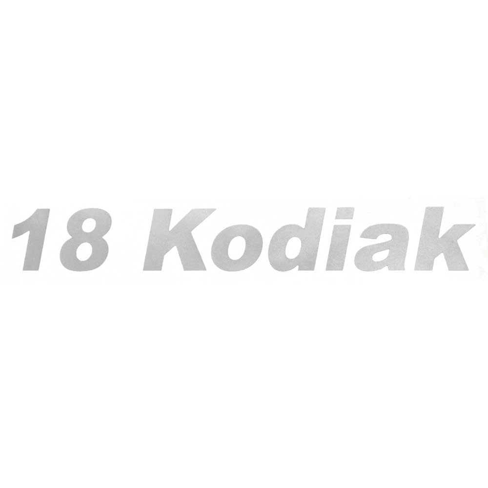 Decal Crestliner 11 Inch Metallic Silver by Crestliner