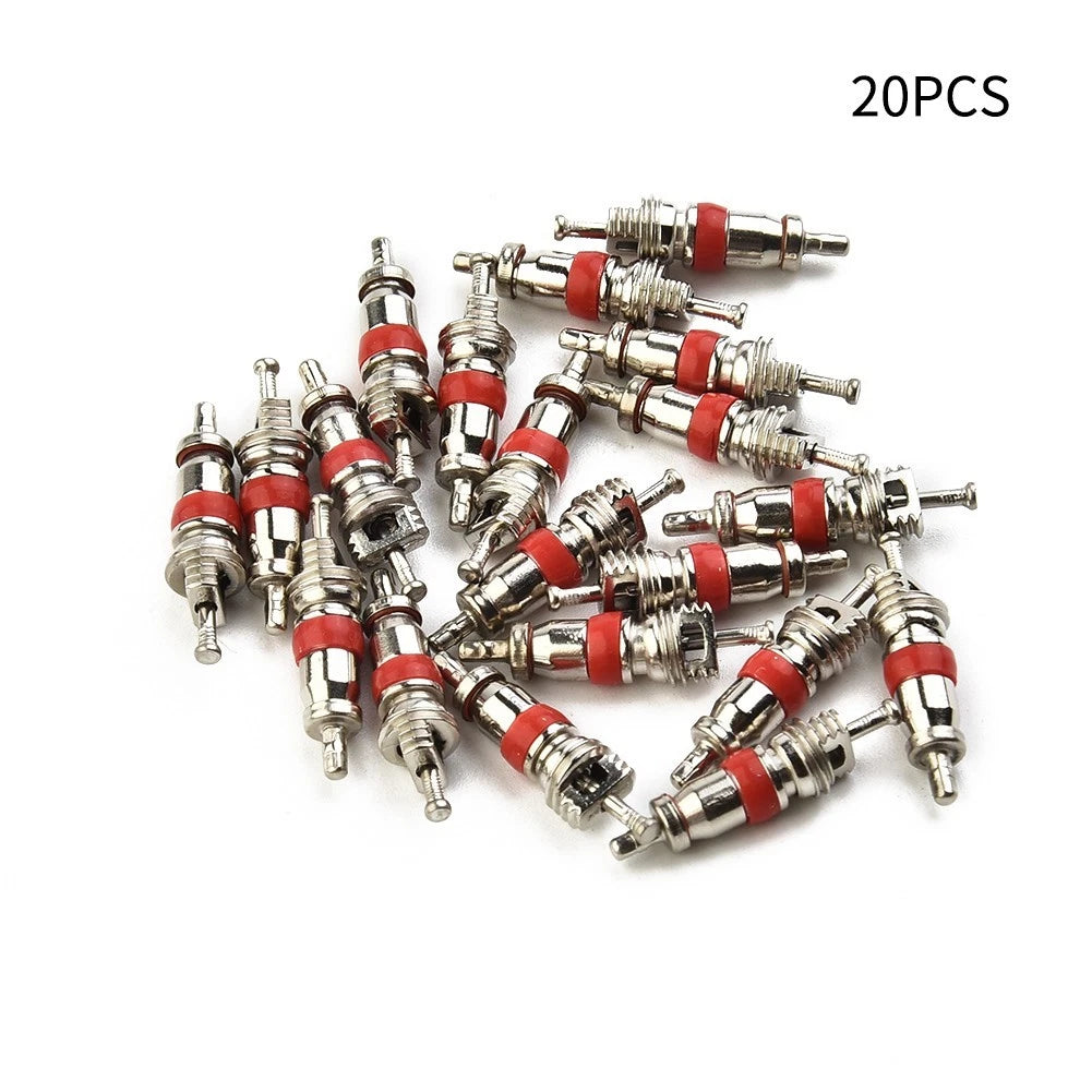 20*-tyre Valve Core Insert With Remover Tool Car Bike Motorcycle