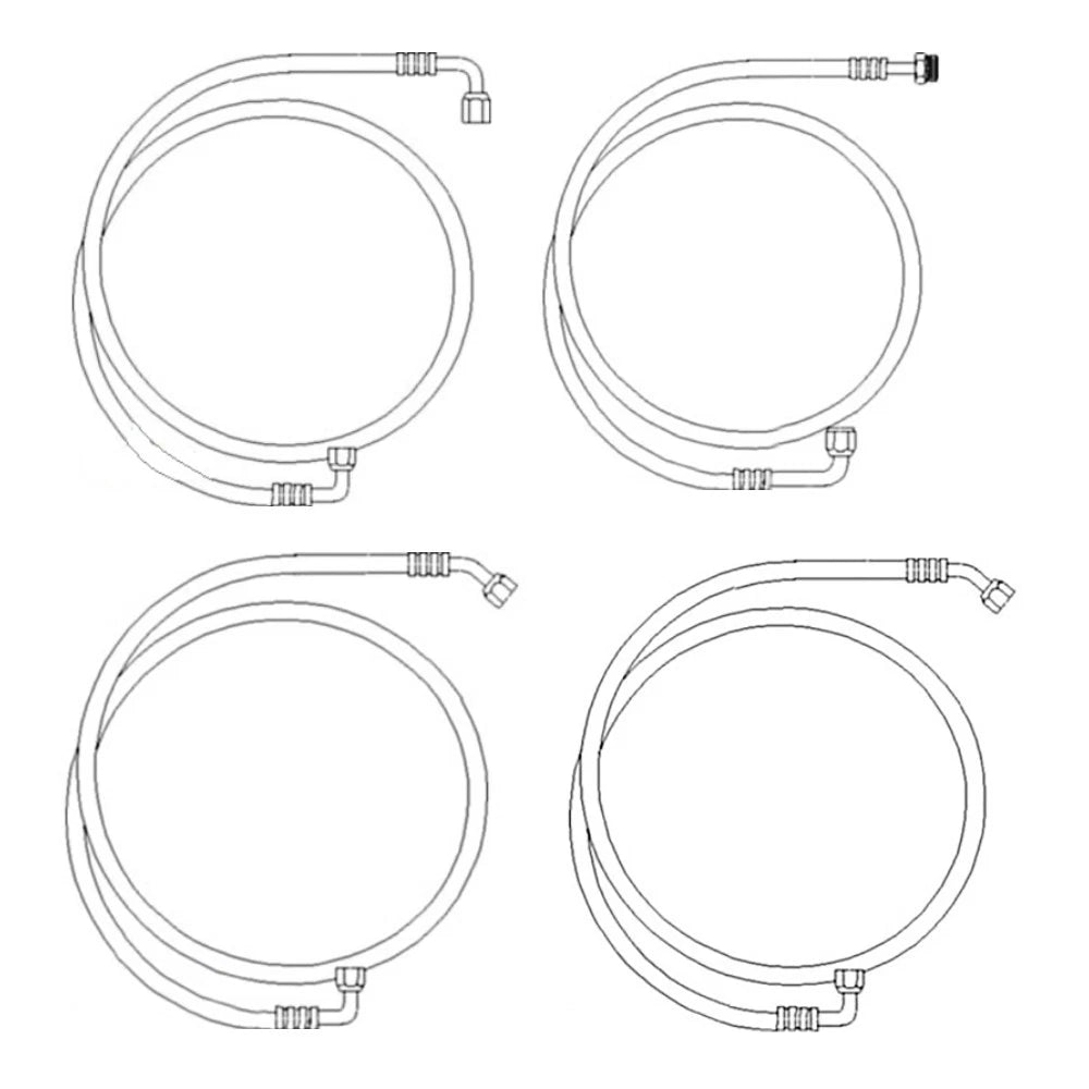Air Conditioning Hose Line Kit Fits Allis Chalmers 7080 7000 7030