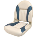 Tempress Boat Folding Fishing Seat 54580 | G3 Off White Bright Blue