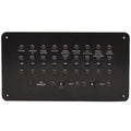 Sea Fox Boat Breaker Switch Panel Black by Sea Fox