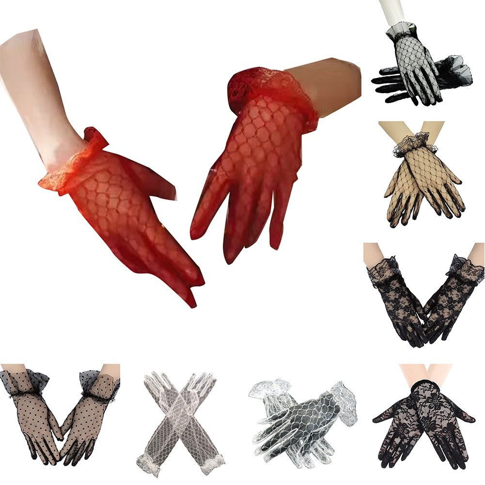 Bridal Gloves Elegant Party Wear