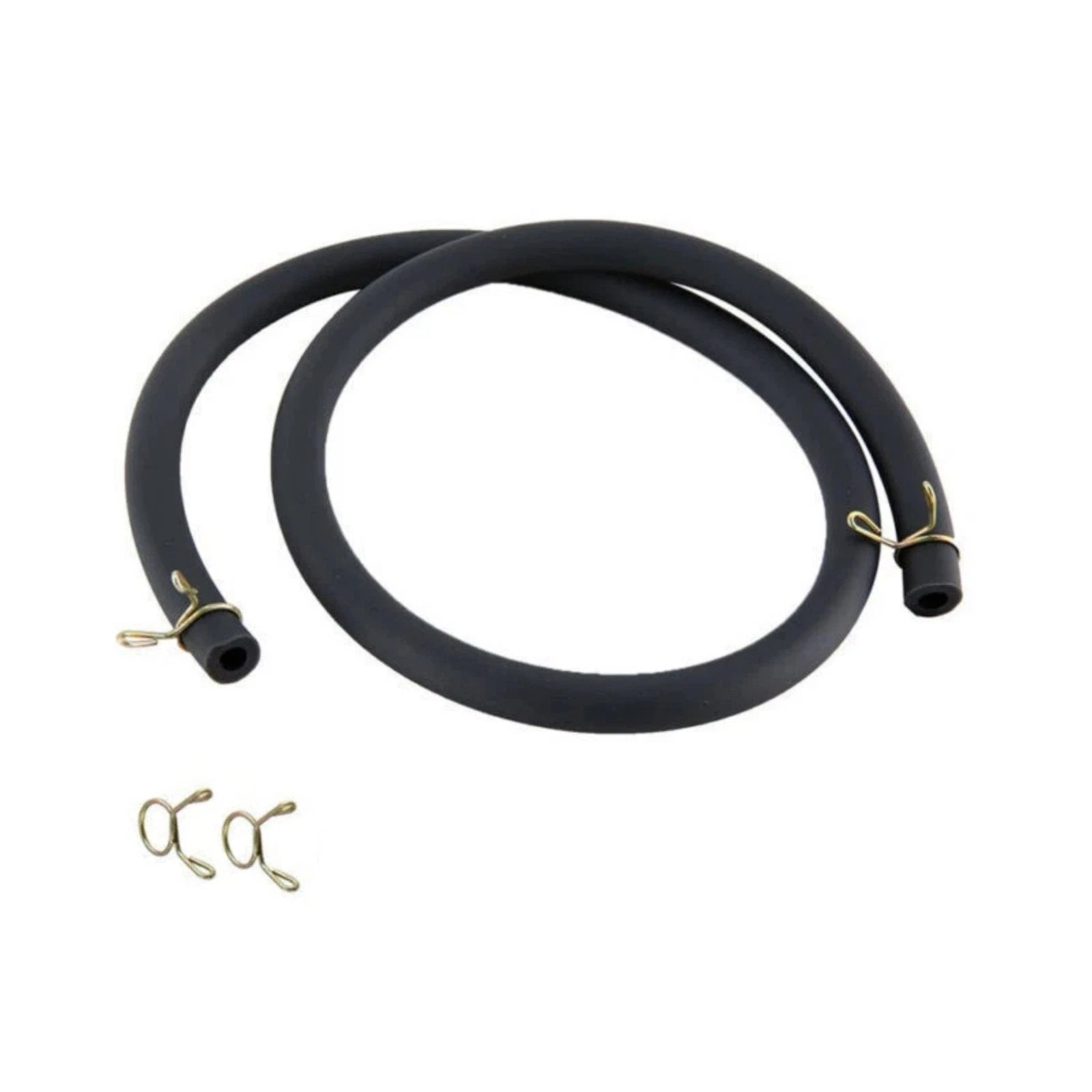 4mm Inner Dia 8mm Outer Dia 50cm Fuel Line W/rings For Motorcycle Atv