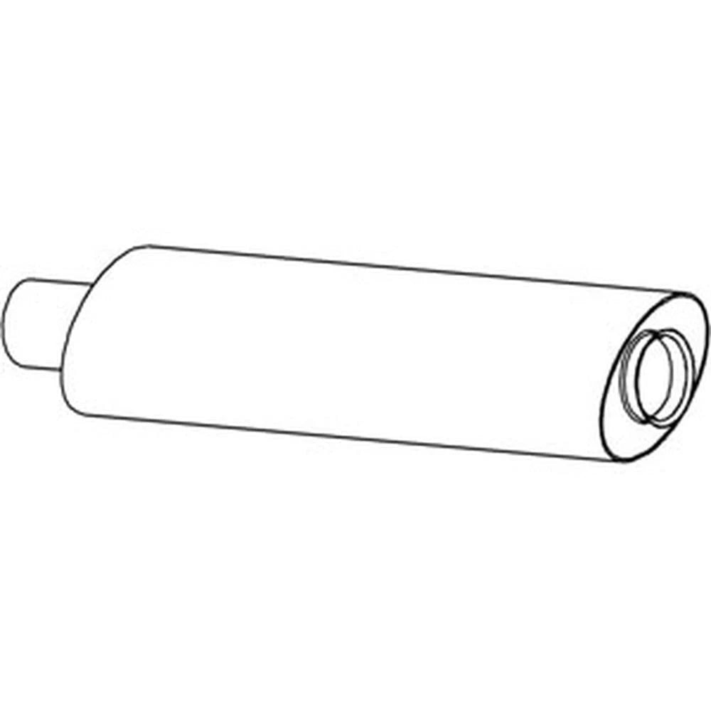 Ar53749 Turbo Charged Muffler Fits John Deere Tractor 6030 7020 7520