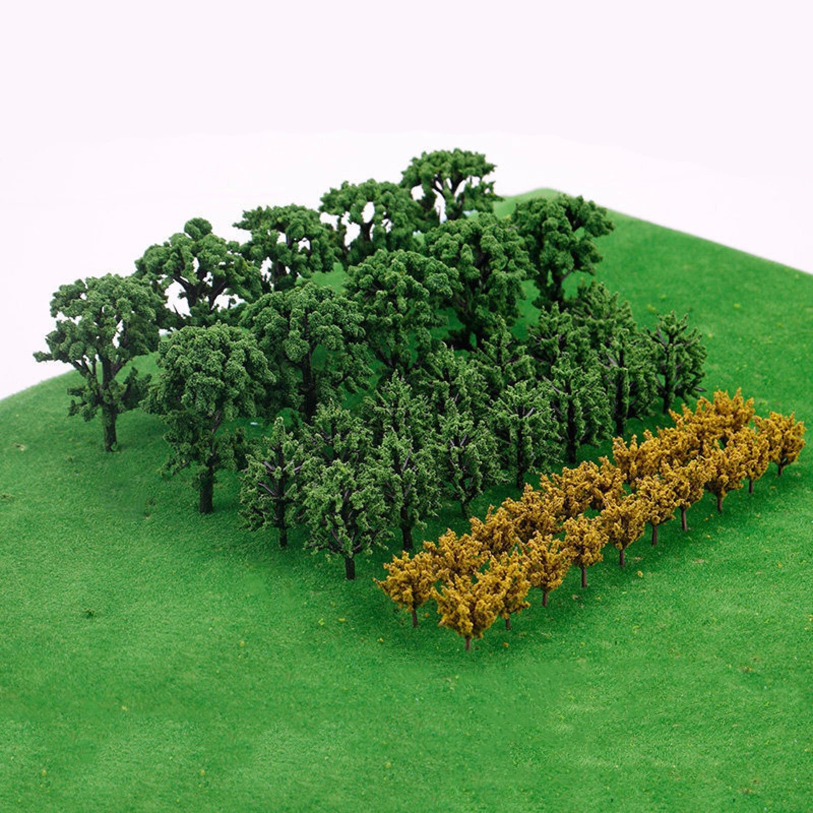 Miniature Trees Model Train Railroad Wargame Scenery Landscape Scale