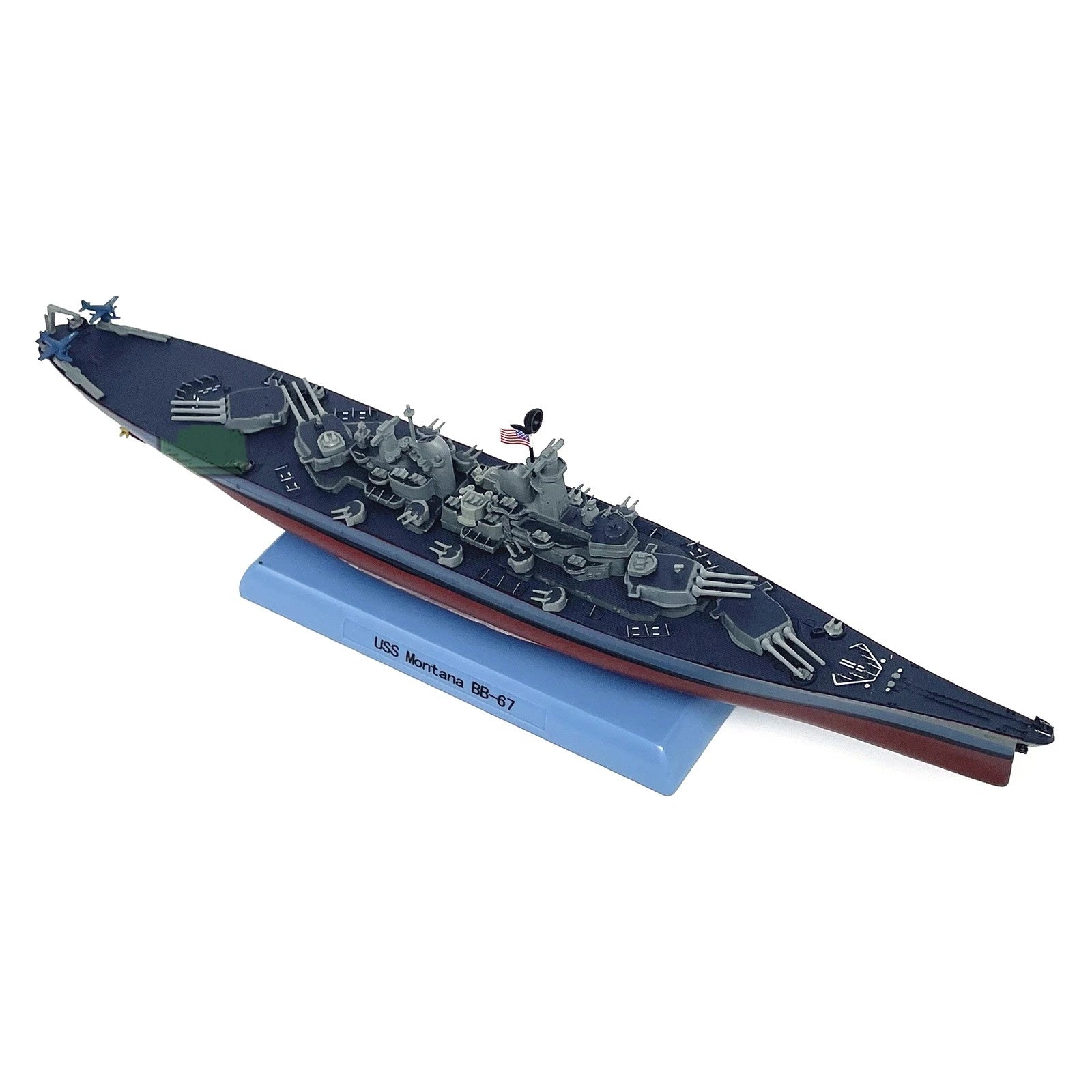 11.2in Wwii Uss Navy Bb-67 Montana Class Battleship Finished Model Toy