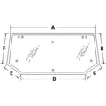 Wn-82014988-pe<wbr/>x Glass, Rear Upper Fits Miscellaneous Ci Nh