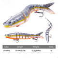 Multi-segmented Bait Sinking Fishing Lure