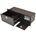 Blue Wave Boat Leaning Post Tackle Storage Unit 2430-0027 | Black