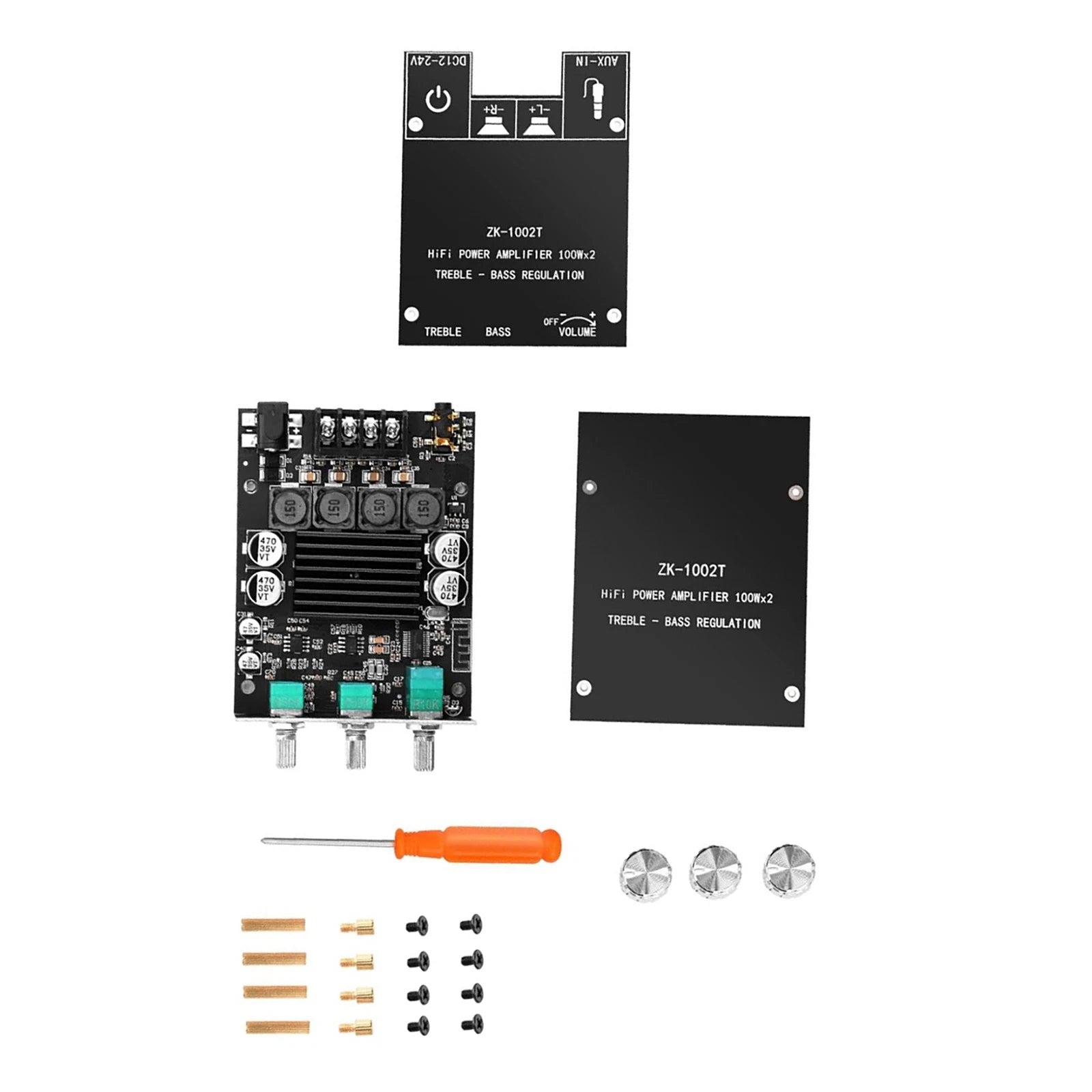 Zk-1002t 2.0 Channel Bluetooth 5.0 Amplifier Board 200W With