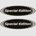 Rinker Boat Raised Decals Special Edition Stickers Pair by Rinker
