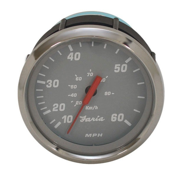 Faria Boat Speedometer Gauge SE9323A Professional Series 3 1/4 Inch by Faria