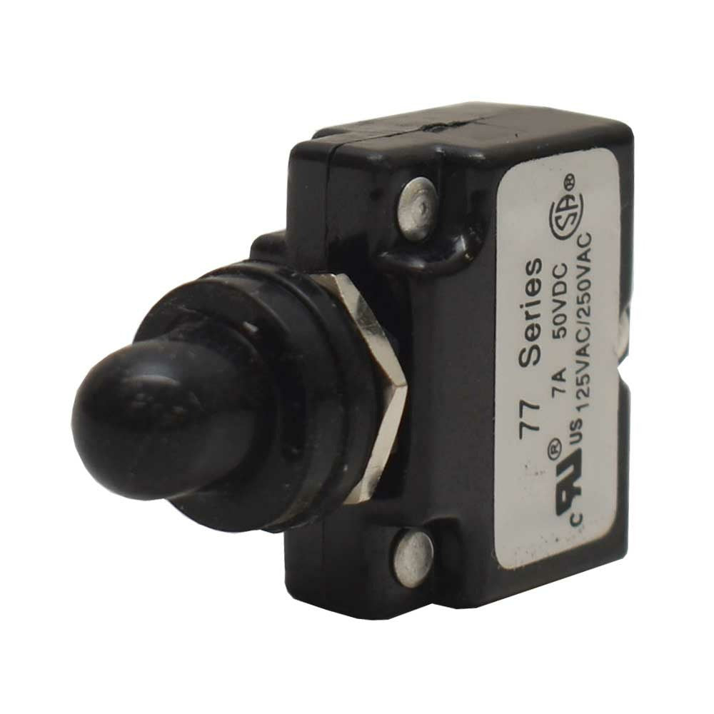 Joemex Push To Reset Breaker 7A 125/250VAC by Joemex