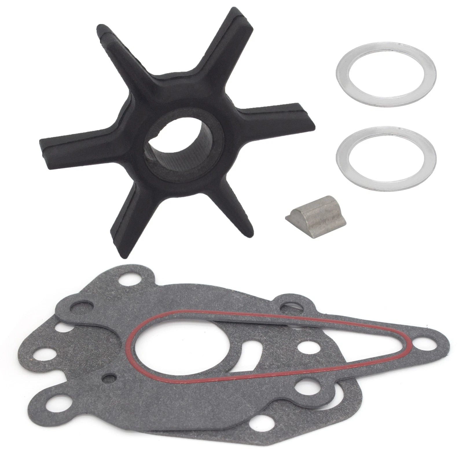 Outboard Motor Water Pump Impeller Kit for Mercury/Mariner 6-15HP