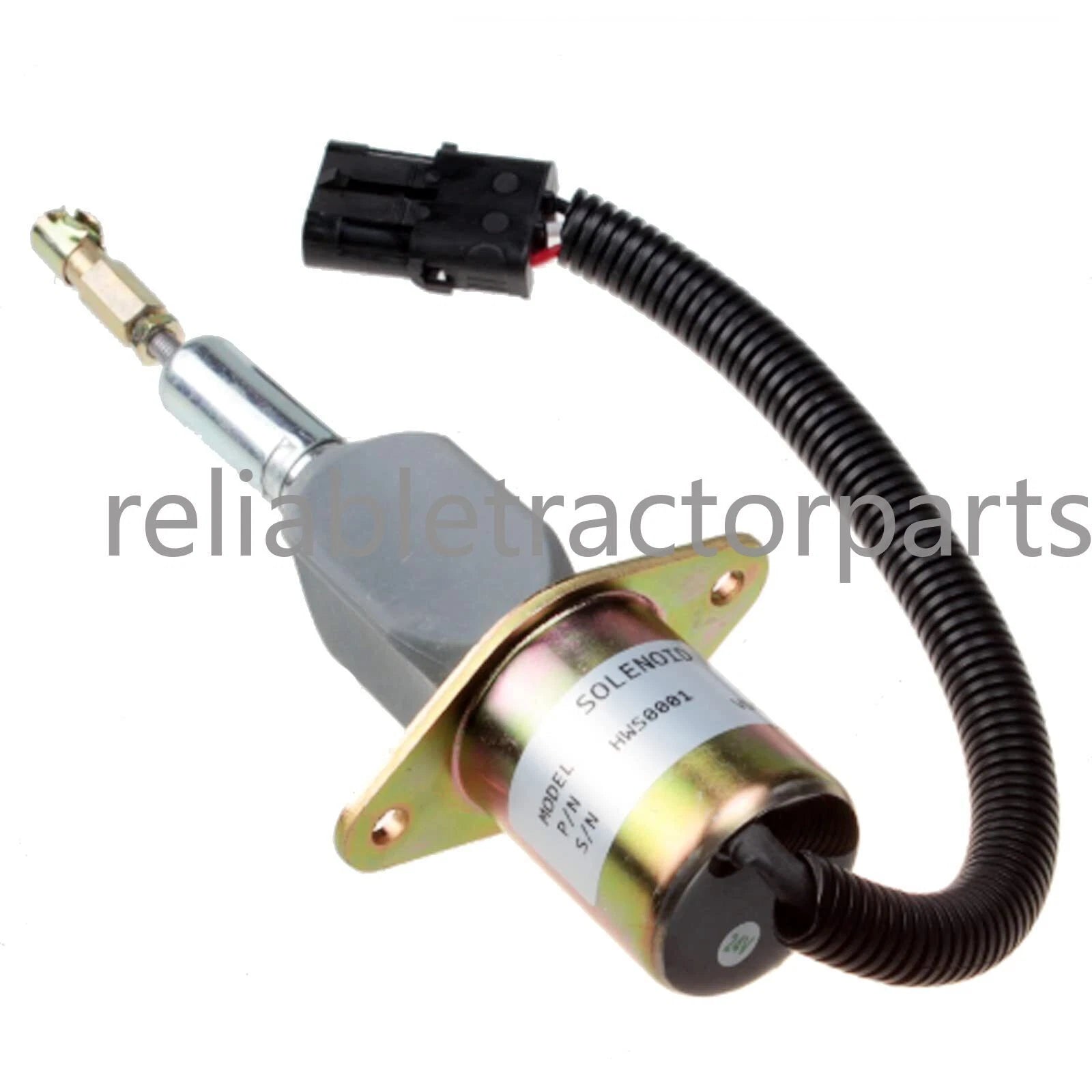 For Case 8940 Hyundai R300 24V Fuel Shutoff | Hook & Hull Co