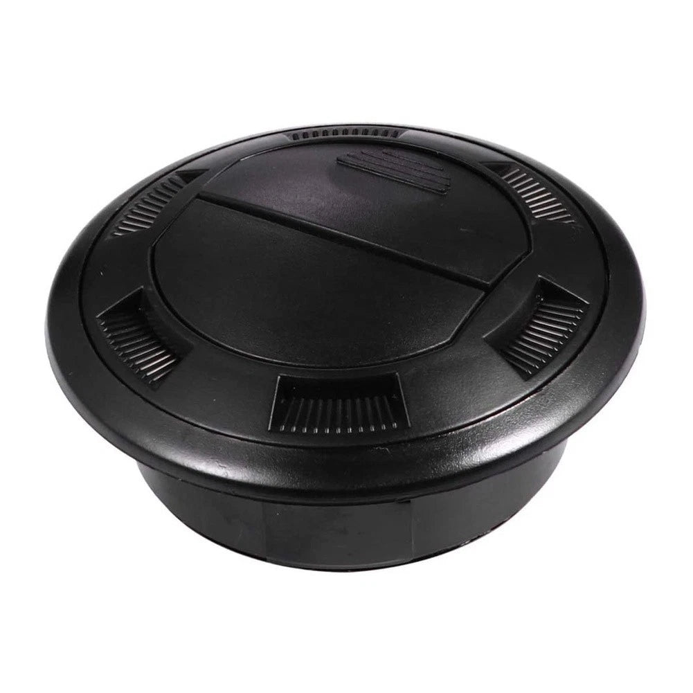 Round Abs Black Air Conditioning Outlet For Rv Bus Yacht Hvac