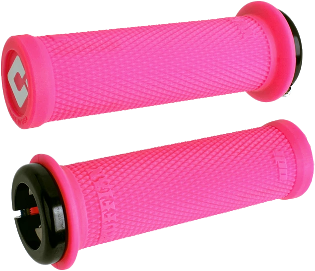 Odi Ruffian Mini V2.1 Bmx Grip Pink/black For Mountain & Bmx Bikes