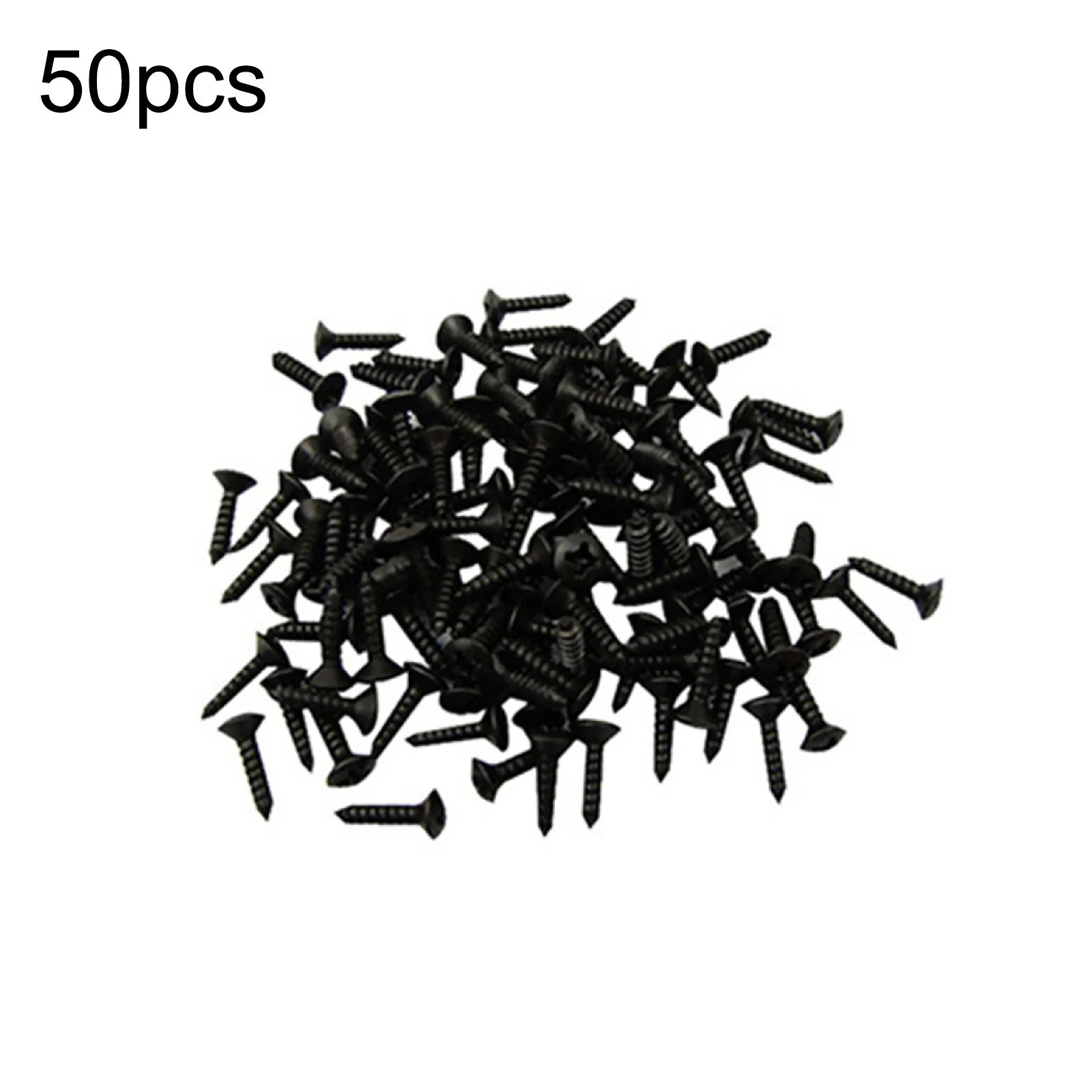 Black Electric Guitar Bass Pickguard Screws For Fender Strat/tele G