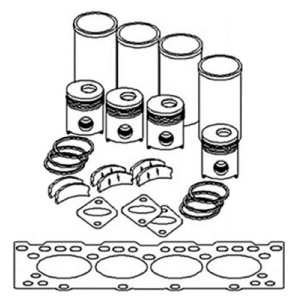 020 Major Engine Overhaul Kit Fits 5440 6600 690b 693c 740 7700 8530