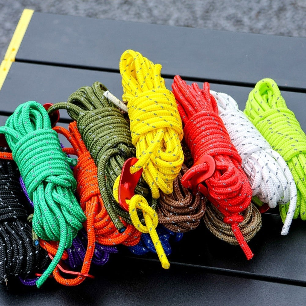 Adjustable Rope Aluminum Wind Buckle