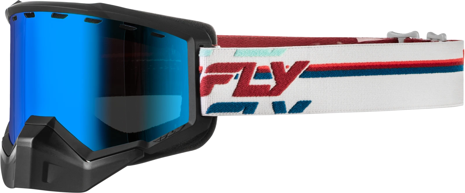 Fly Racing Focus Snow Goggle Red/white For Snowboard & Ski 2024+