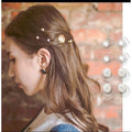 Pearl Hair Clip for Spiral Braids