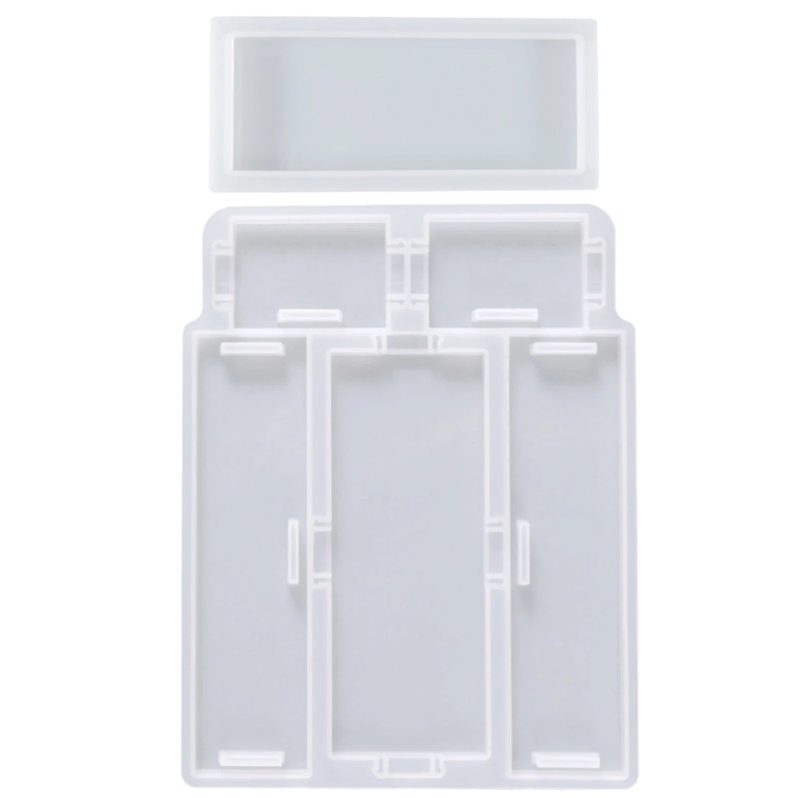 Silicone Diy Resin Mold Desk Storage Organizer Making Epoxy Casting