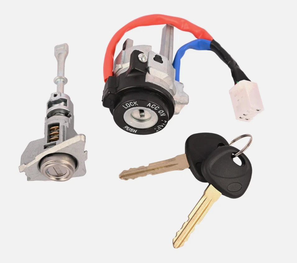 Car Lock Set With Ignition Switch Compatible With For Hyundai Sedan