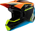 Alpinestars Sm3 Youth Off-road Helmet Black/orange/y<wbr/>ellow Fluo,