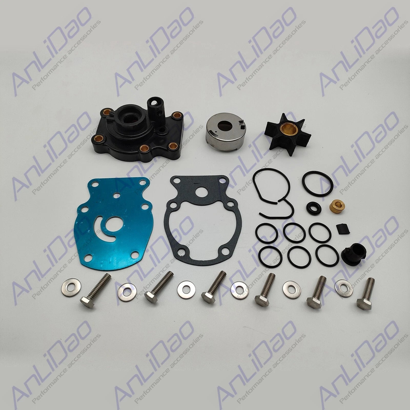 Fit Evinrude Johnson Omc Water Pump Impeller Repair Kit 393630