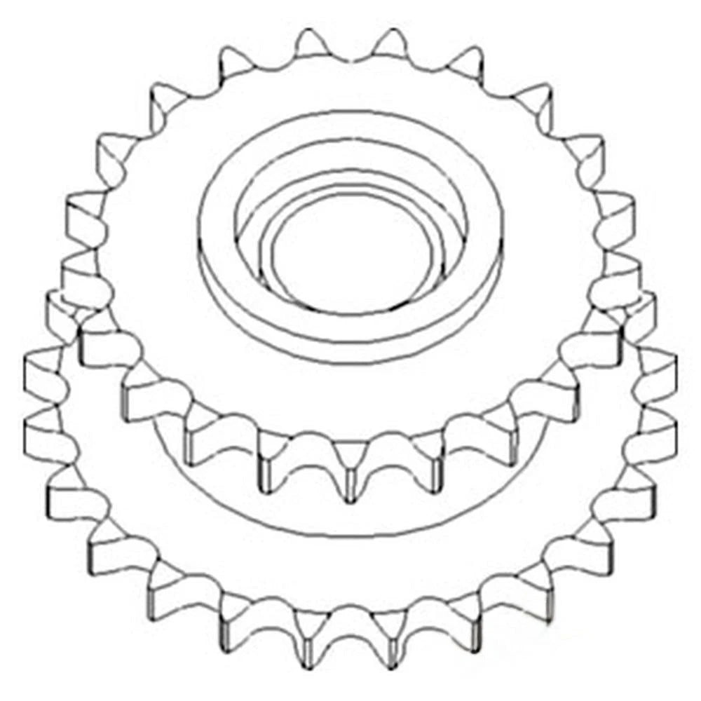 87283922 Sprocket Assy.; Auger Drive