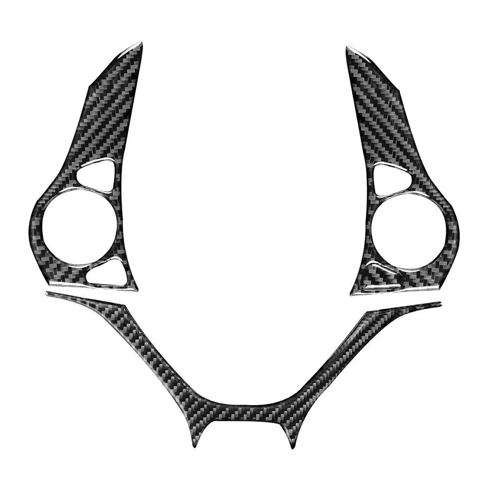Sleek Steering Wheel Trim With Real Carbon Fiber For Civic 9