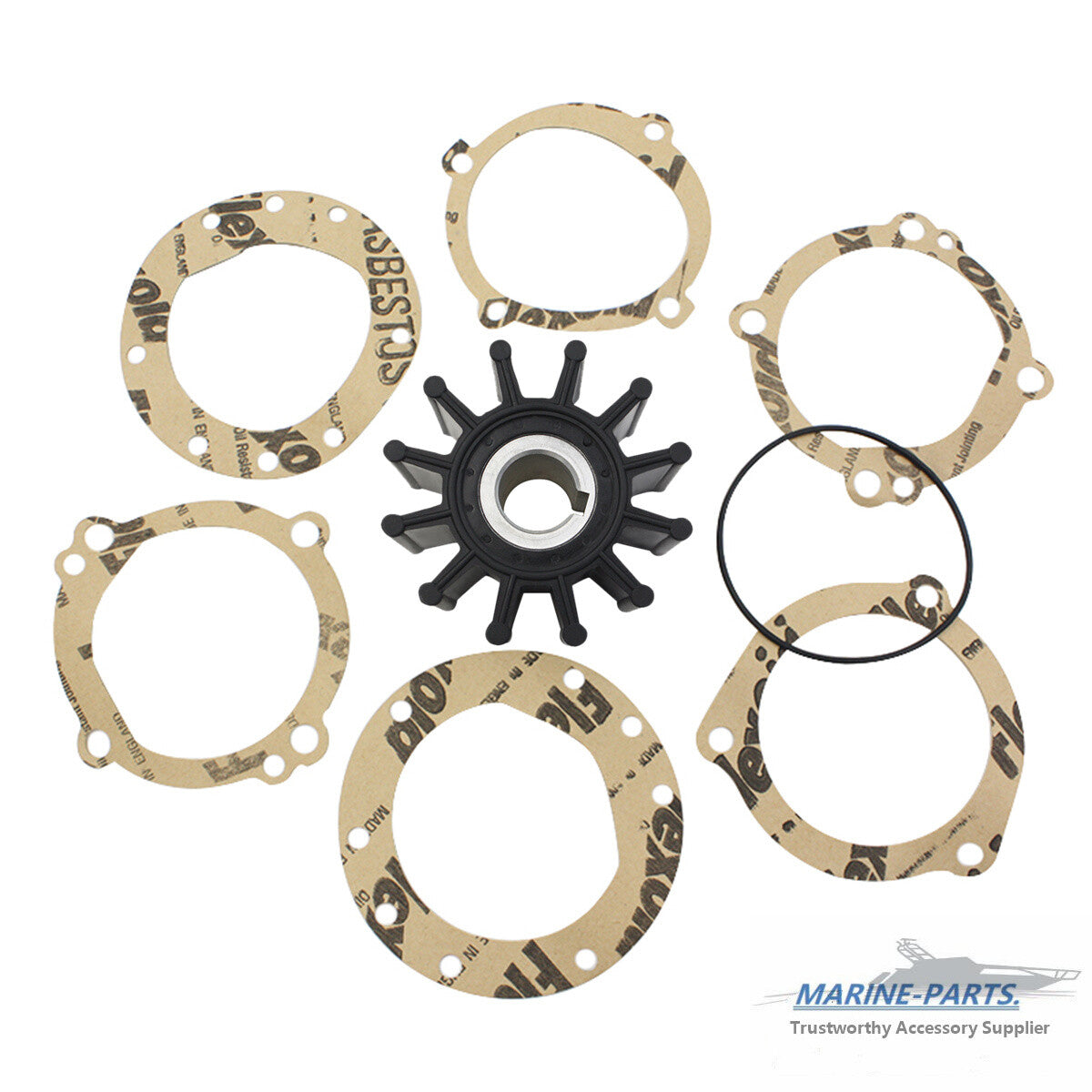 Raw Sea Water Pump Impeller Repair Kit Sherwood by Sherwood