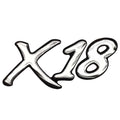 Boat Decal Triton X18 Vinyl 3 5/8 x 1 5/8 Inch by Triton