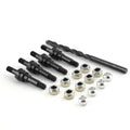 Black Shock Mount Fixing Screw Kit For Arrma-1/8 Rc For Typhon For