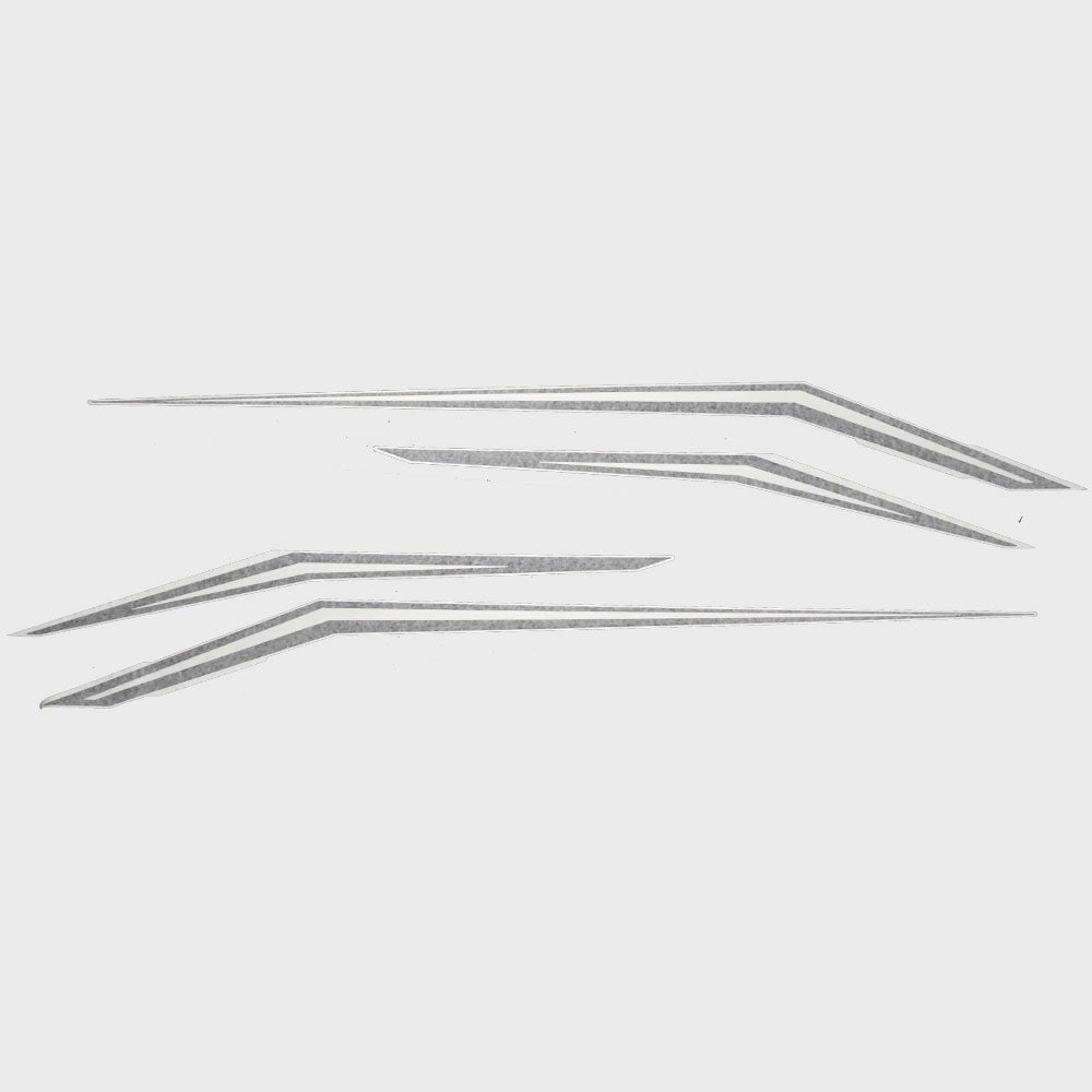Crestliner Raptor Boat Graphic Hull Decal Sticker Black by Crestliner
