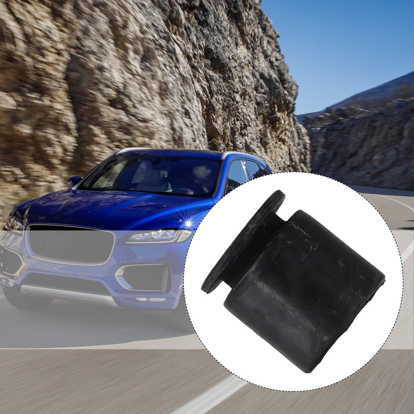 Sleek Design Rear Exhaust Rubbers