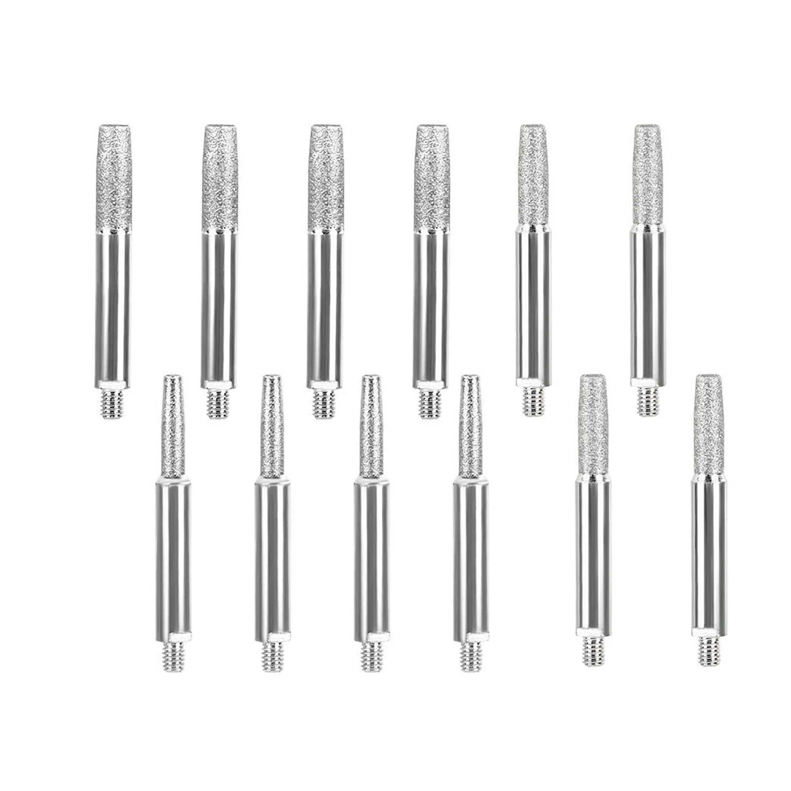 Carborundum Burrs For Hand Crank Chain Saw Sharpener Carving Grinding