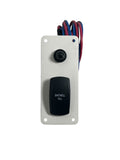 Baitwell Fill Switch Panel, 4 3/8in X 1 7/8in, | Hook & Hull Co