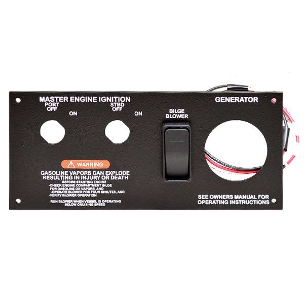 Sea Ray Blank Panel Dual Ignition by Sea Ray