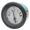 Teleflex Boat Trim Gauge 58012 | Mercury Yamaha 2 Inch Black White