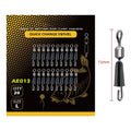 Carp Fishing Connector Swivels 20pcs