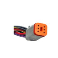 Deutsch 6 Pin 6 Wire Female Boat Gauge Plug Wiring Connector by Deutsch